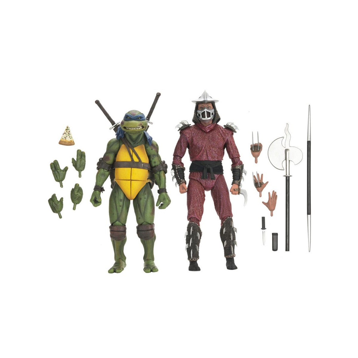 Neca - TMNT - Leonardo vs Shredder - Teenage Mutant Ninja Turtles - Teenage Mutant Ninja Turtles - The Movie