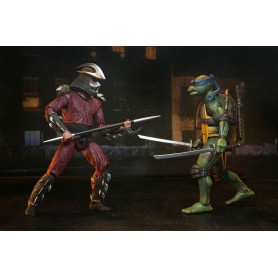 Neca - TMNT - Leonardo vs Shredder - Teenage Mutant Ninja Turtles - Teenage Mutant Ninja Turtles - The Movie
