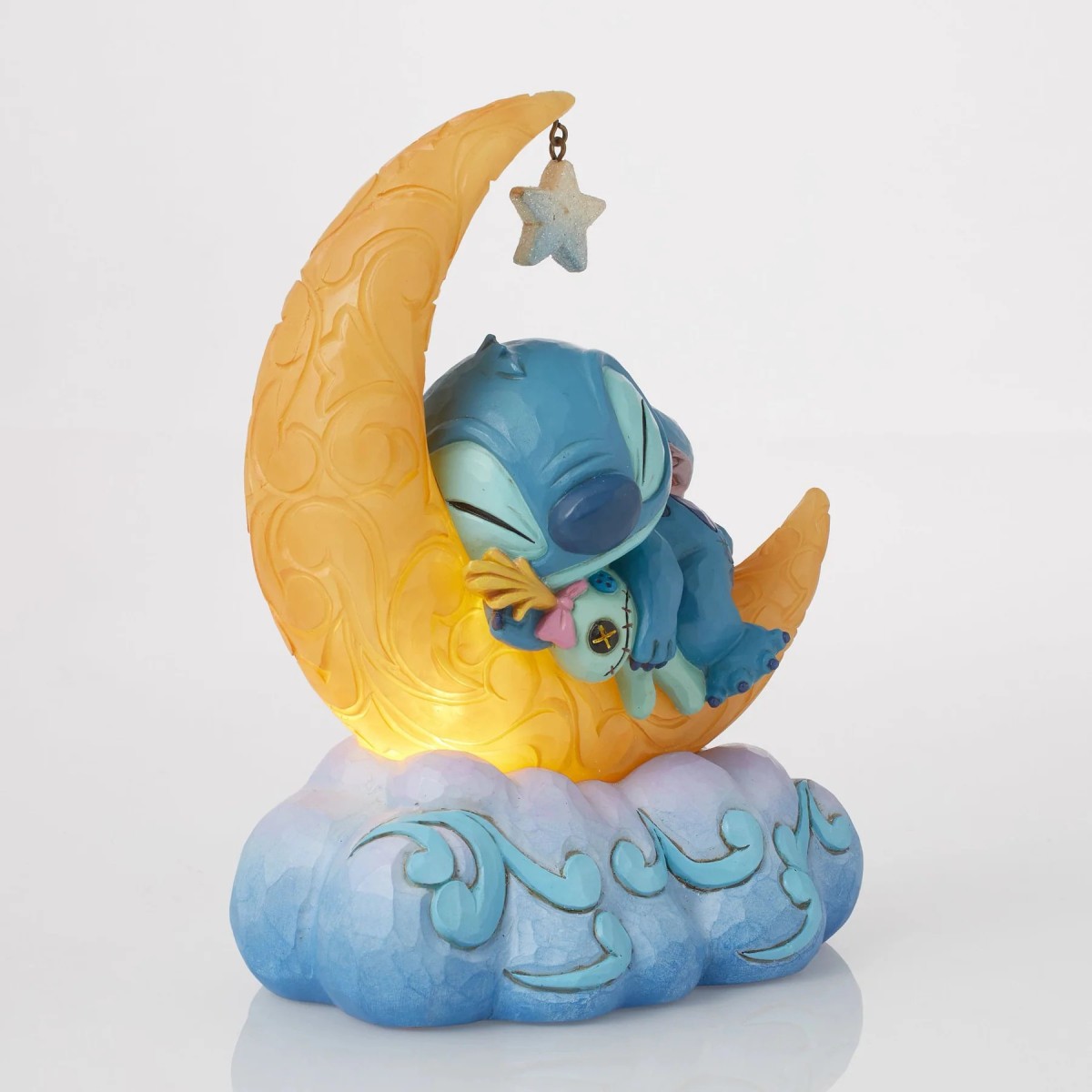 Disney Traditions Lilo and Stich - Stitch and Souillon Bright moon