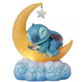 Disney Traditions Lilo and Stich - Stitch and Souillon Bright moon
