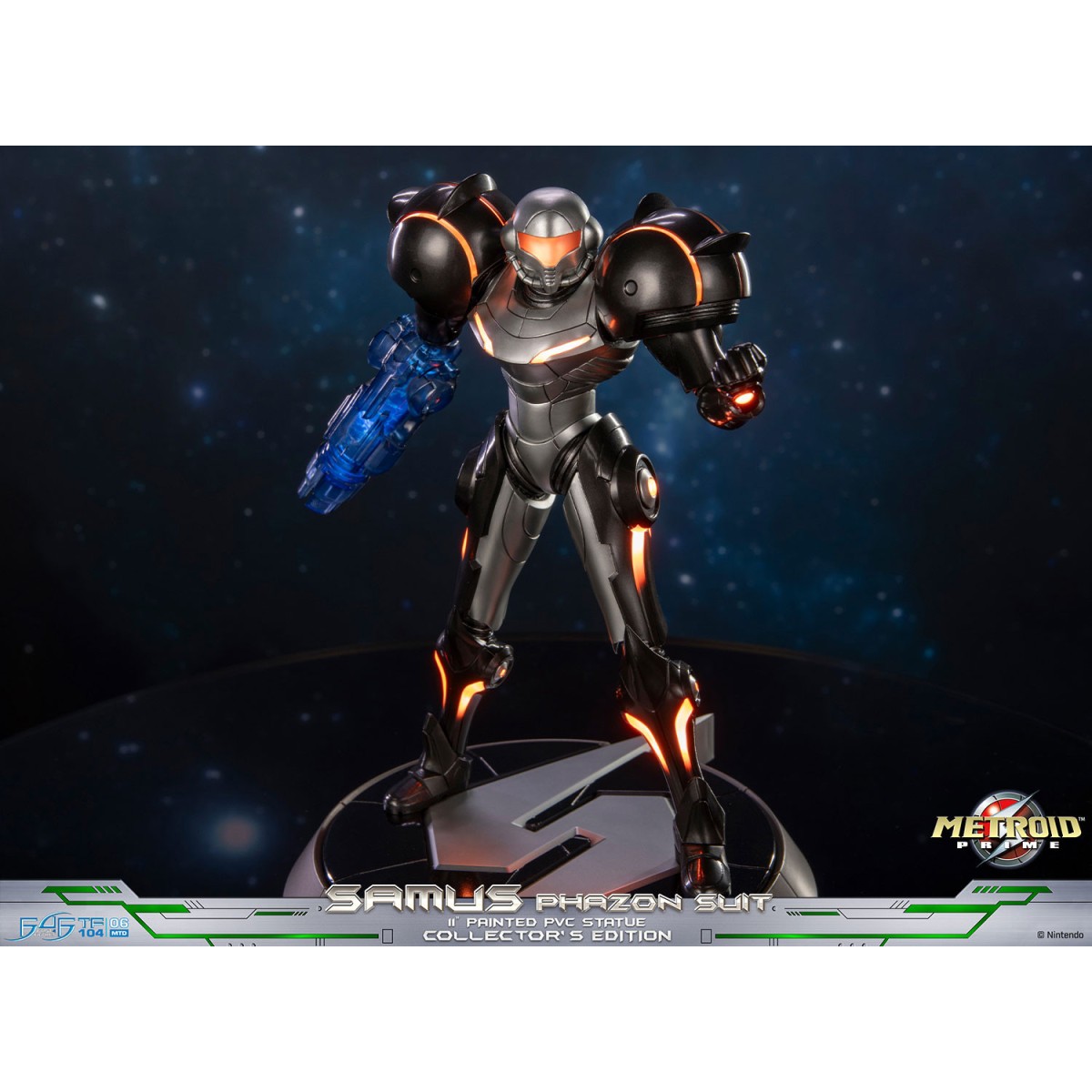 First 4 Figures - Metroid - SAMUS GRAVITY SUIT Collector's Edition PVC Statue