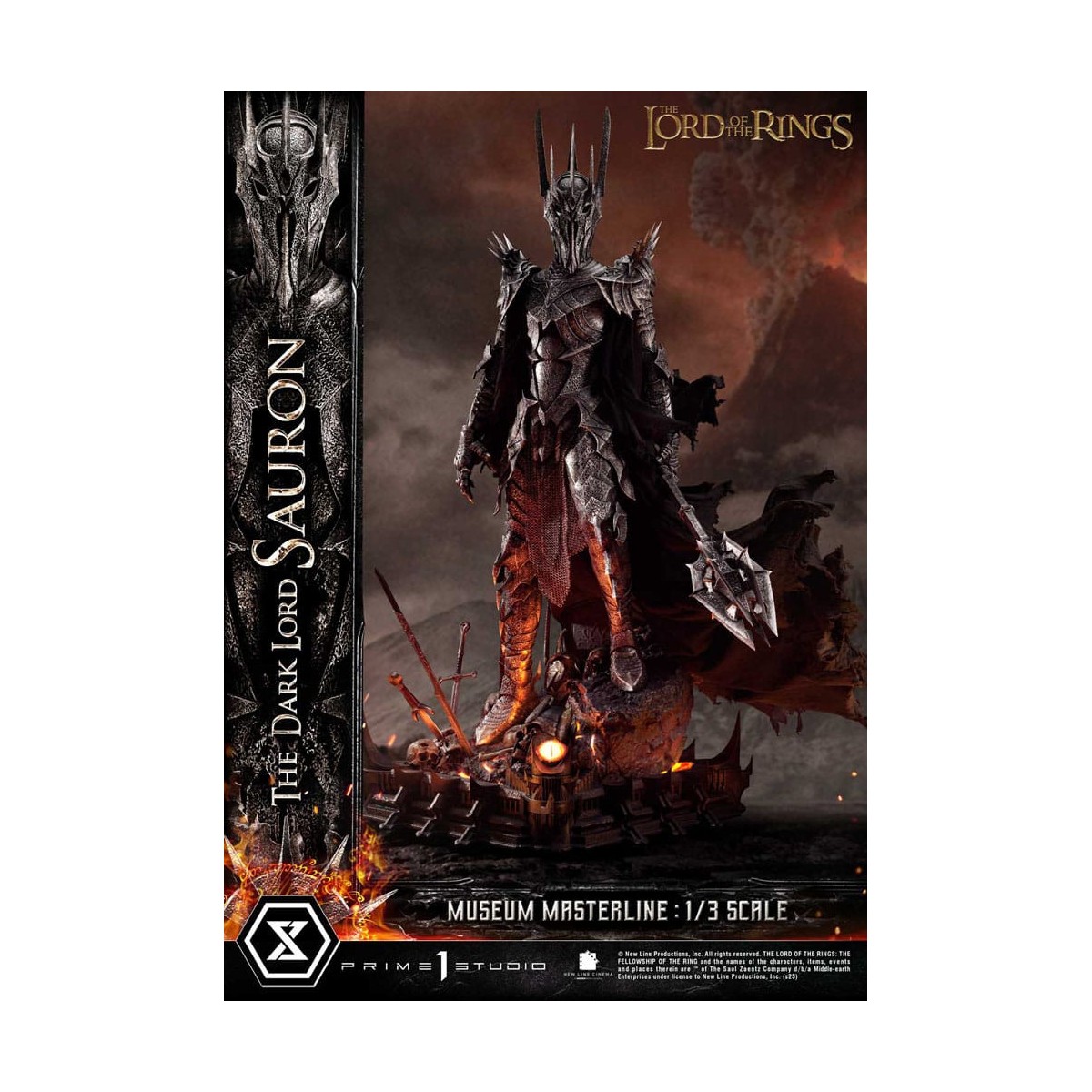 Prime 1 Studio - Museum Masterline Series 1/3 The Dark Lord Sauron Bonus Version - The Lord of the Rings