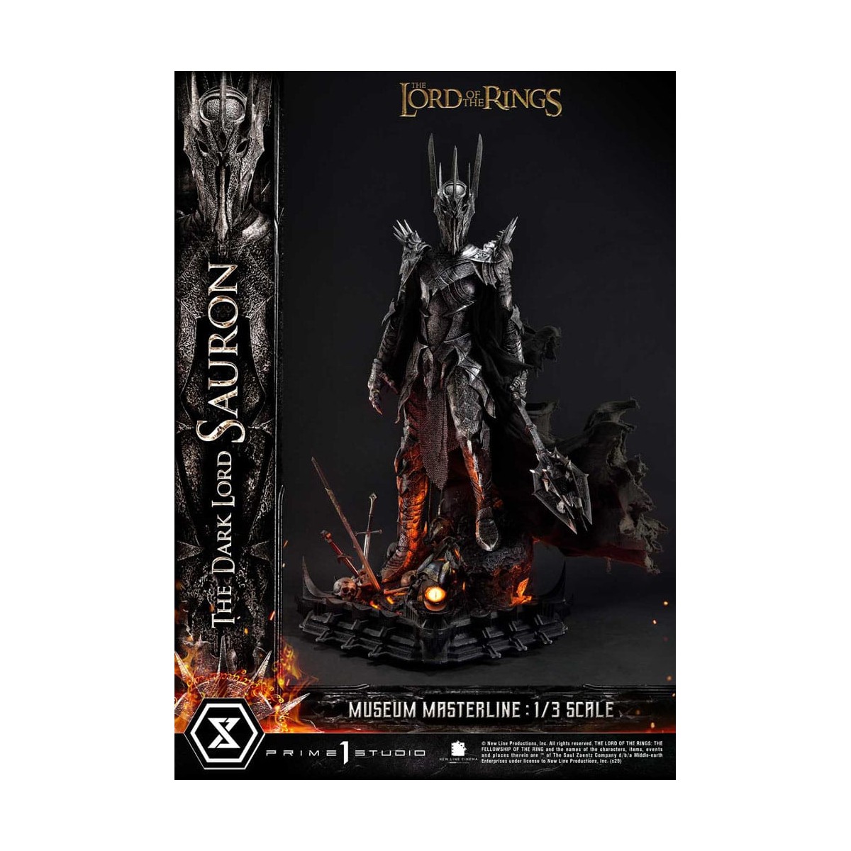 Prime 1 Studio - Museum Masterline Series 1/3 The Dark Lord Sauron Bonus Version - The Lord of the Rings