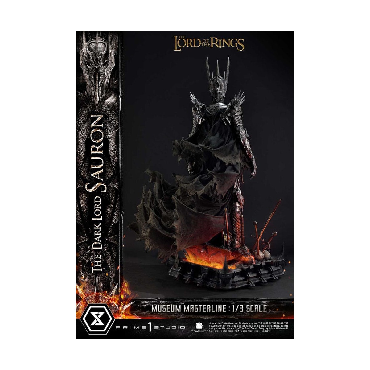Prime 1 Studio - Museum Masterline Series 1/3 The Dark Lord Sauron Bonus Version - The Lord of the Rings