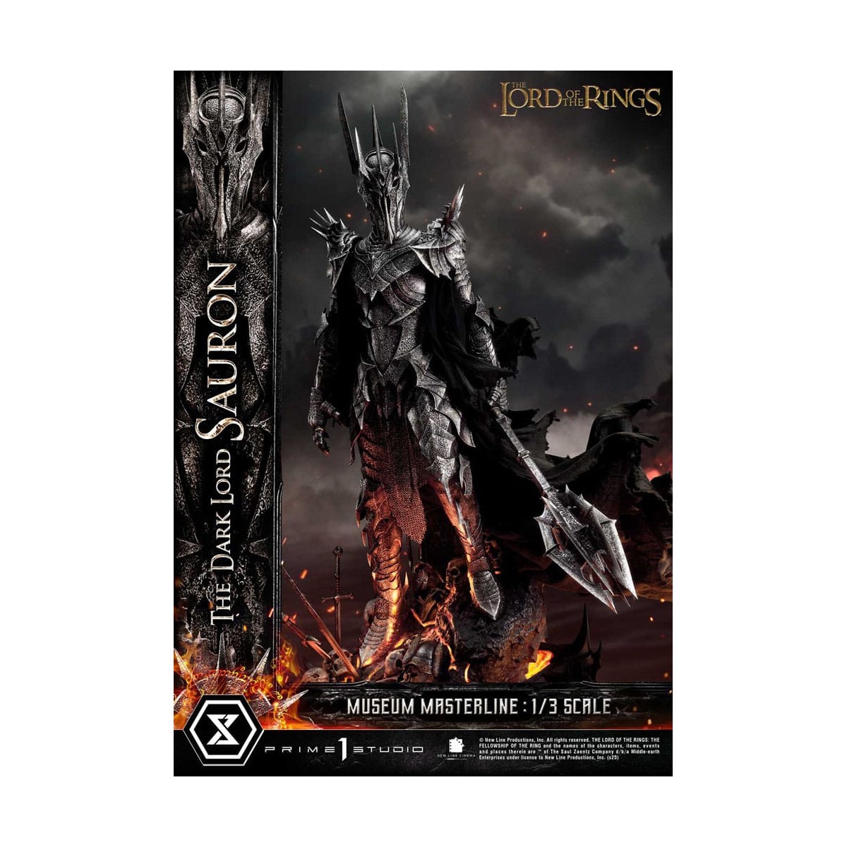 Prime 1 Studio - Museum Masterline Series 1/3 The Dark Lord Sauron Bonus Version - The Lord of the Rings
