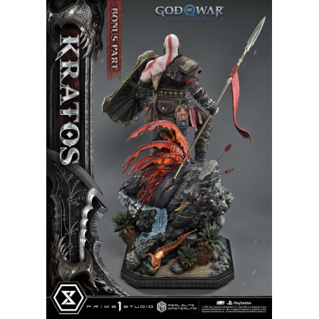 Prime 1 Studio - God of War: Ragnarok - Kratos Ultimate Bonus Version - Real Elite Masterline Series 1/3