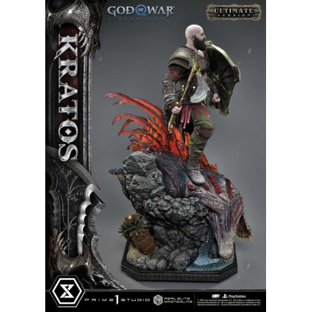 Prime 1 Studio - God of War: Ragnarok - Kratos Ultimate Bonus Version - Real Elite Masterline Series 1/3