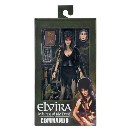 Neca - Elvira Mistress of the Dark - Commando Elvira - Retro Cloth