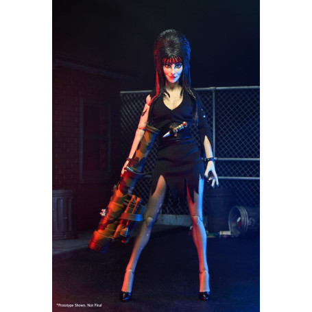 Neca - Elvira Mistress of the Dark - Commando Elvira - Retro Cloth