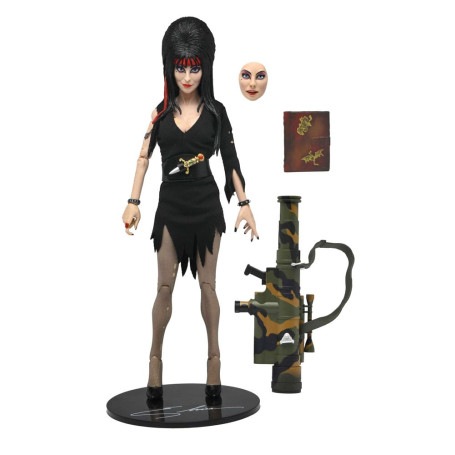 Neca - Elvira Mistress of the Dark - Commando Elvira - Retro Cloth