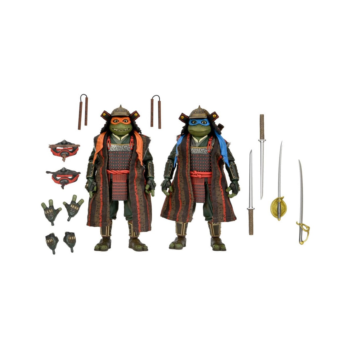 Neca - TMNT - Leonardo & Michelangelo - Teenage Mutant Ninja Turtles 3 - Teenage Mutant Ninja Turtles 3 - The Movie