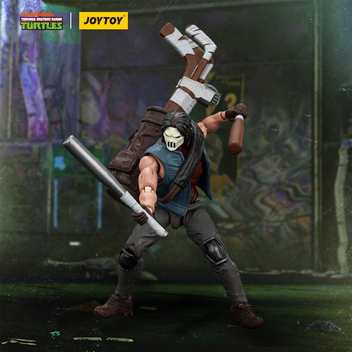 JoyToy TMNT - Casey Jones - Teenage Mutant Ninja Turtles 1/18