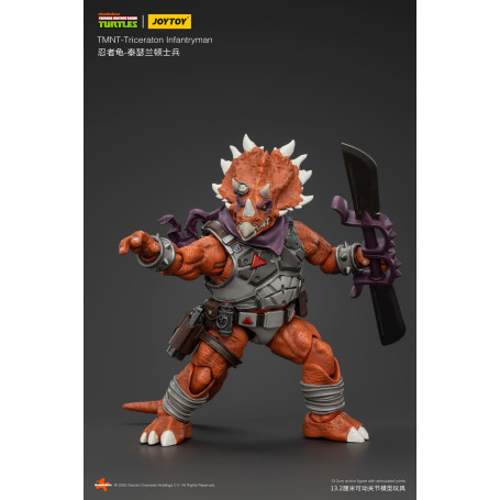JoyToy TMNT - Triceraton Infantryman - Teenage Mutant Ninja Turtles 1/18