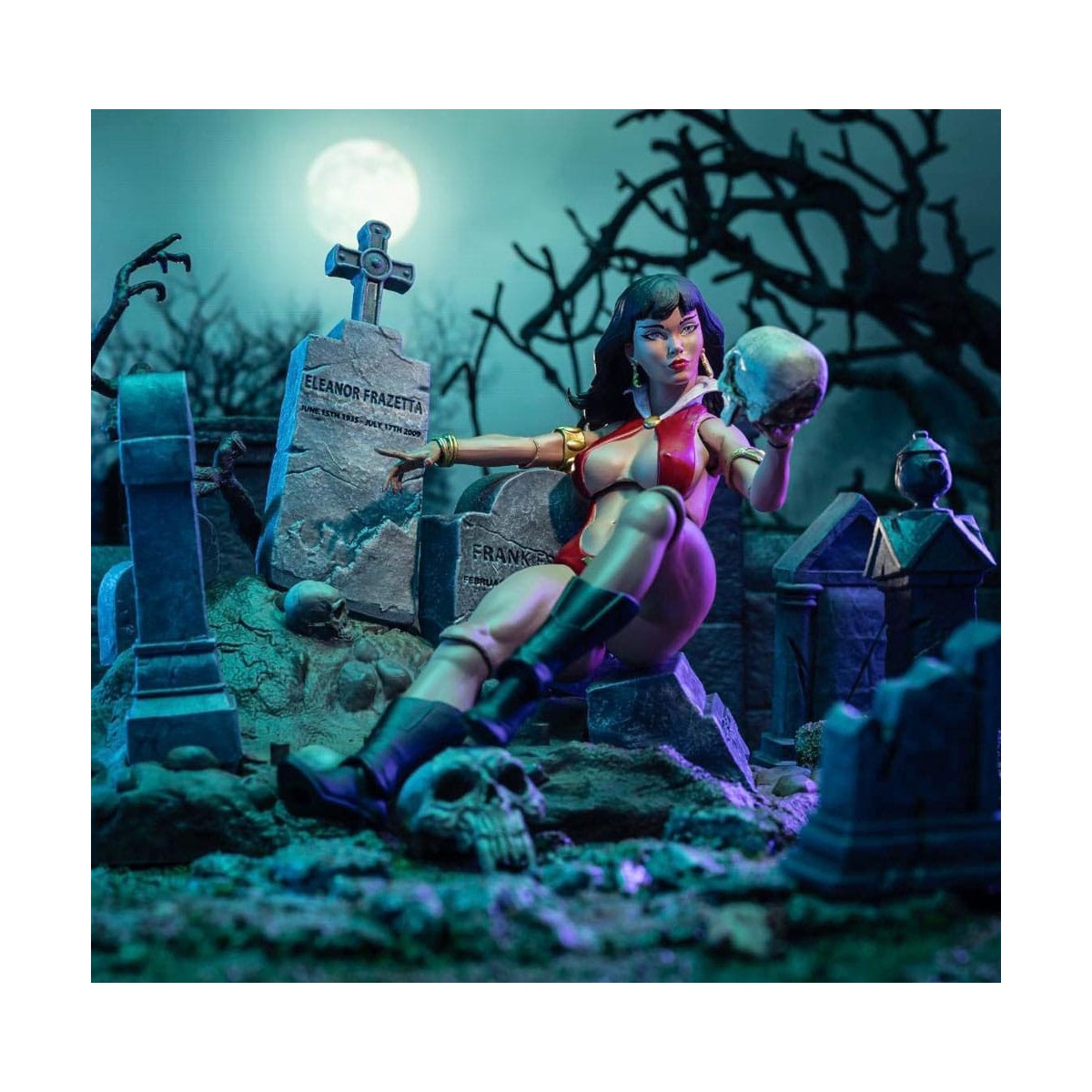 Icon Collectibles Frank Frazetta - VAMPIRELLA 1/12