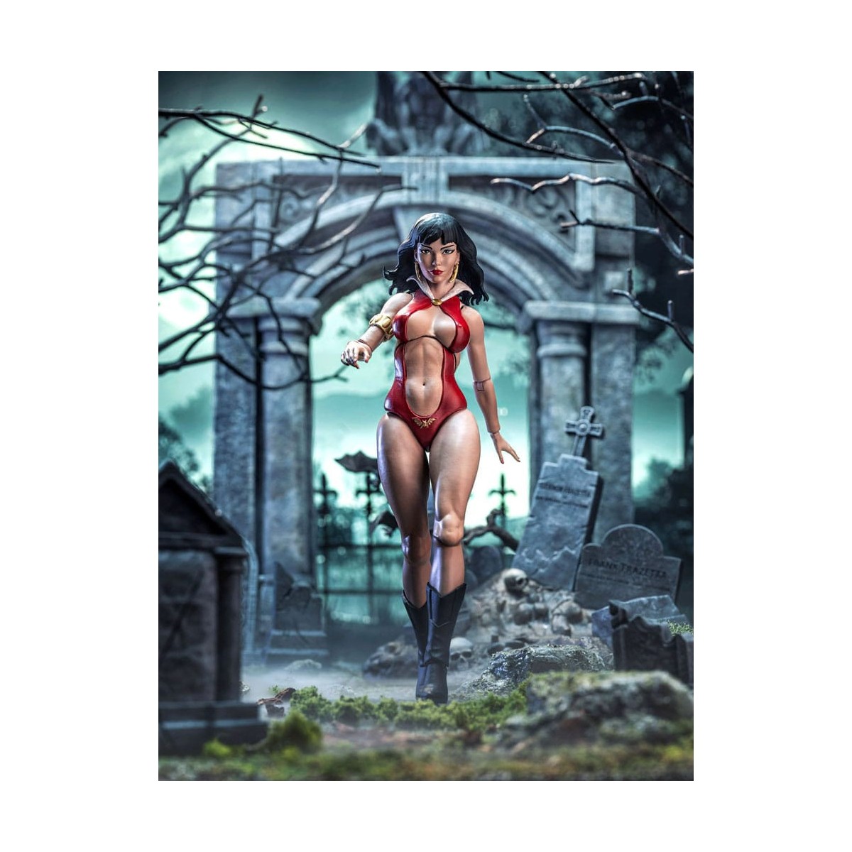 Icon Collectibles Frank Frazetta - VAMPIRELLA 1/12