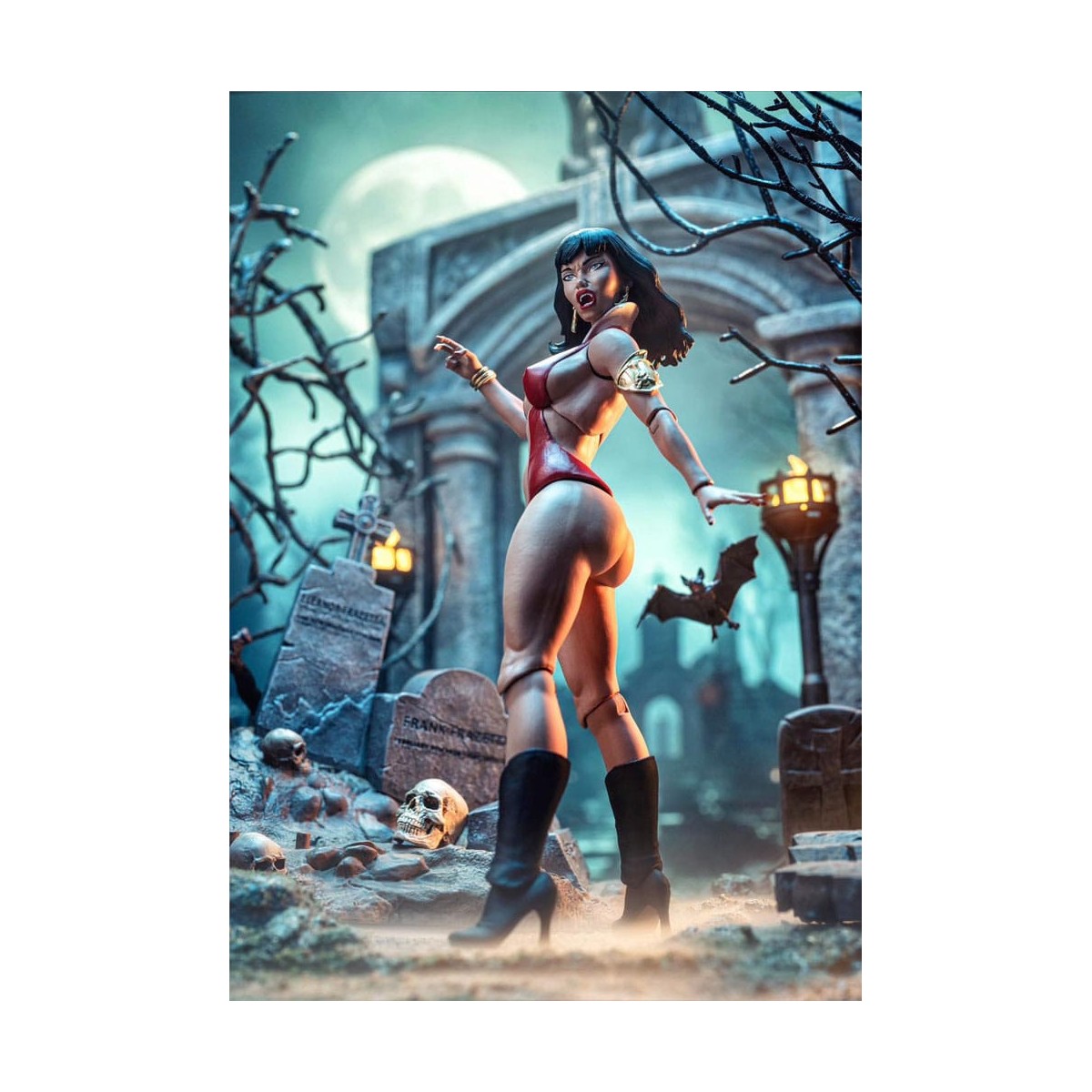 Icon Collectibles Frank Frazetta - VAMPIRELLA 1/12