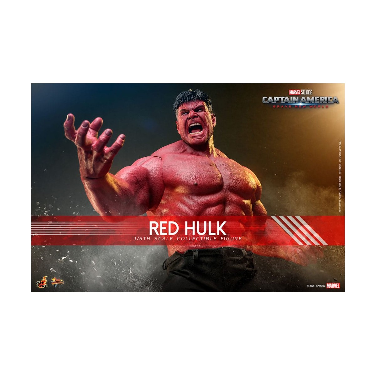 Hot Toys - RED HULK MMS 1/6 - Captain America: Brave New World