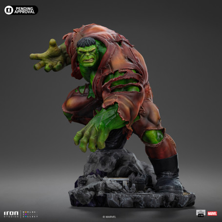 Iron Studios Marvel - Hulk 1/10 BDS Art Scale - Infinity Gauntlet Diorama