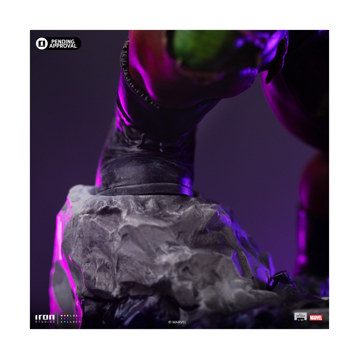 Iron Studios Marvel - Hulk 1/10 BDS Art Scale - Infinity Gauntlet Diorama