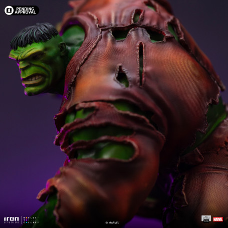Iron Studios Marvel - Hulk 1/10 BDS Art Scale - Infinity Gauntlet Diorama