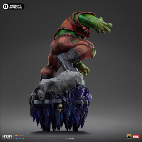 Iron Studios Marvel - Hulk 1/10 Deluxe Art Scale - Infinity Gauntlet Diorama