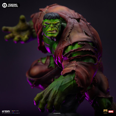 Iron Studios Marvel - Hulk 1/10 Deluxe Art Scale - Infinity Gauntlet Diorama