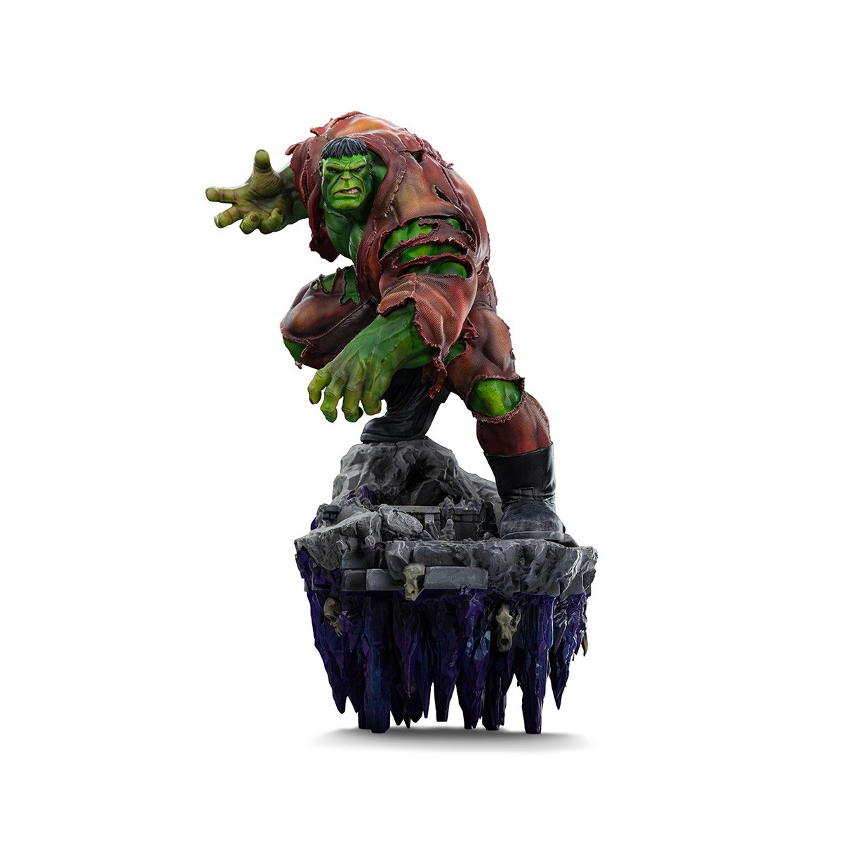 Iron Studios Marvel - Hulk 1/10 Deluxe Art Scale - Infinity Gauntlet Diorama