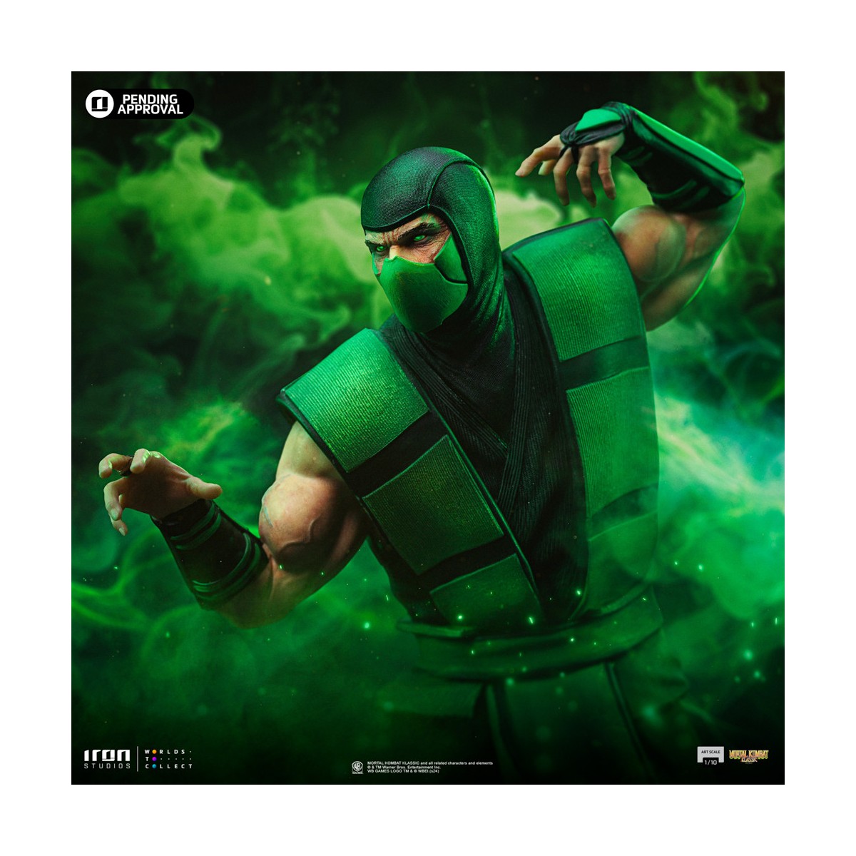 Iron Studios - Mortal Kombat - Reptile BDS Art Scale 1/10