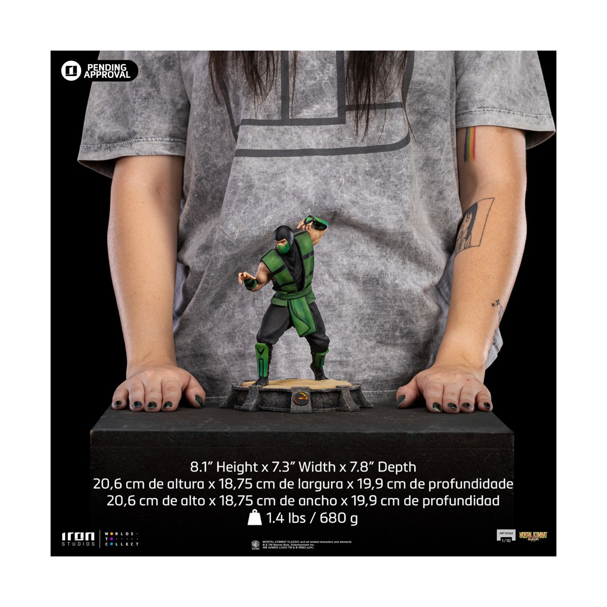 Iron Studios - Mortal Kombat - Reptile BDS Art Scale 1/10