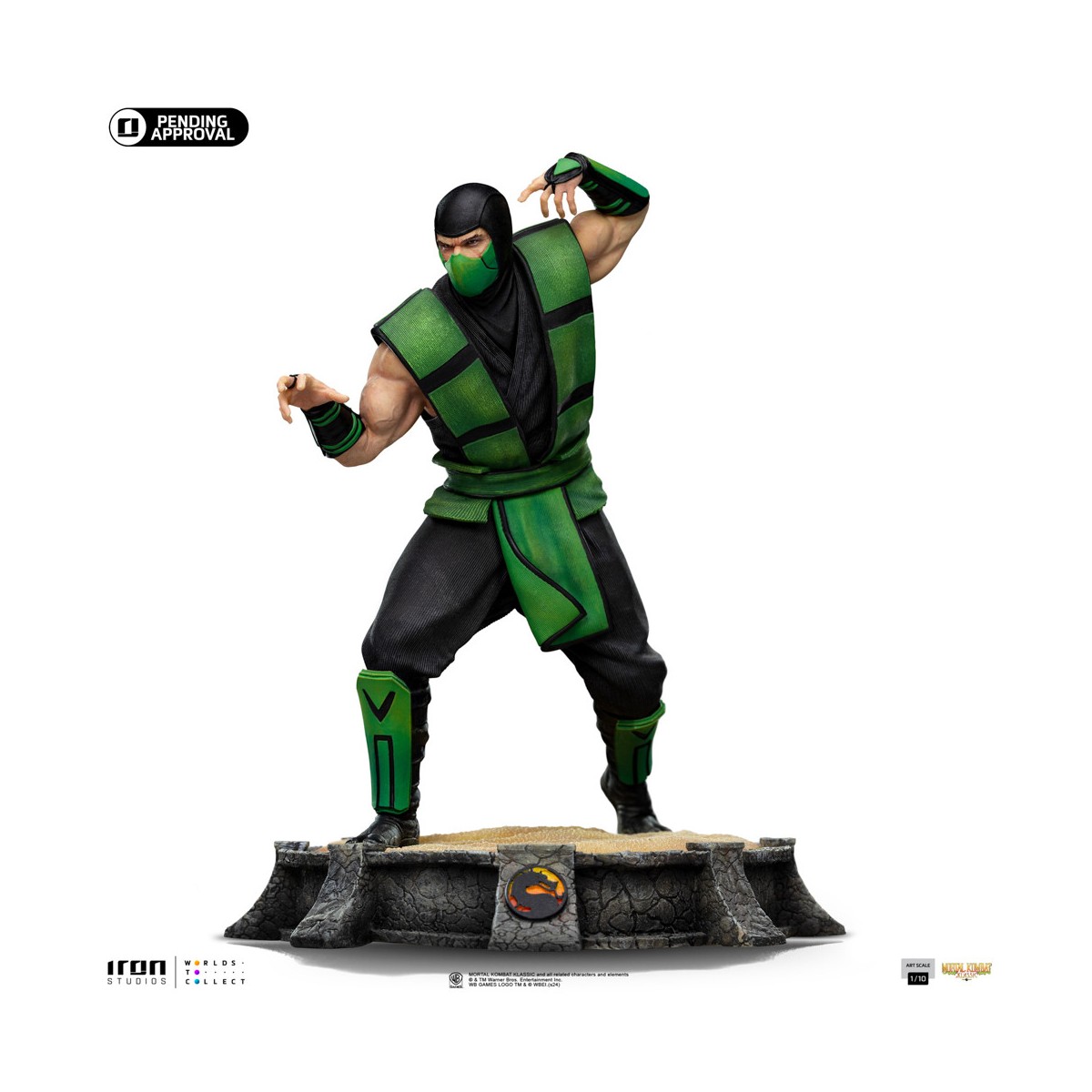 Iron Studios - Mortal Kombat - Reptile BDS Art Scale 1/10