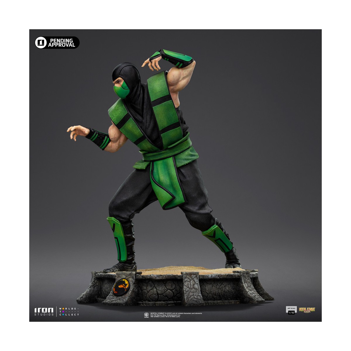 Iron Studios - Mortal Kombat - Reptile BDS Art Scale 1/10