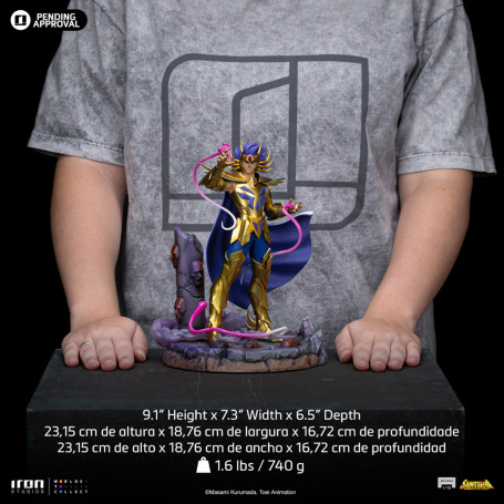 Iron Studios - Saint Seiya - Cancer Deathmask BDS Art Scale 1/10 - Knights of the Zodiac