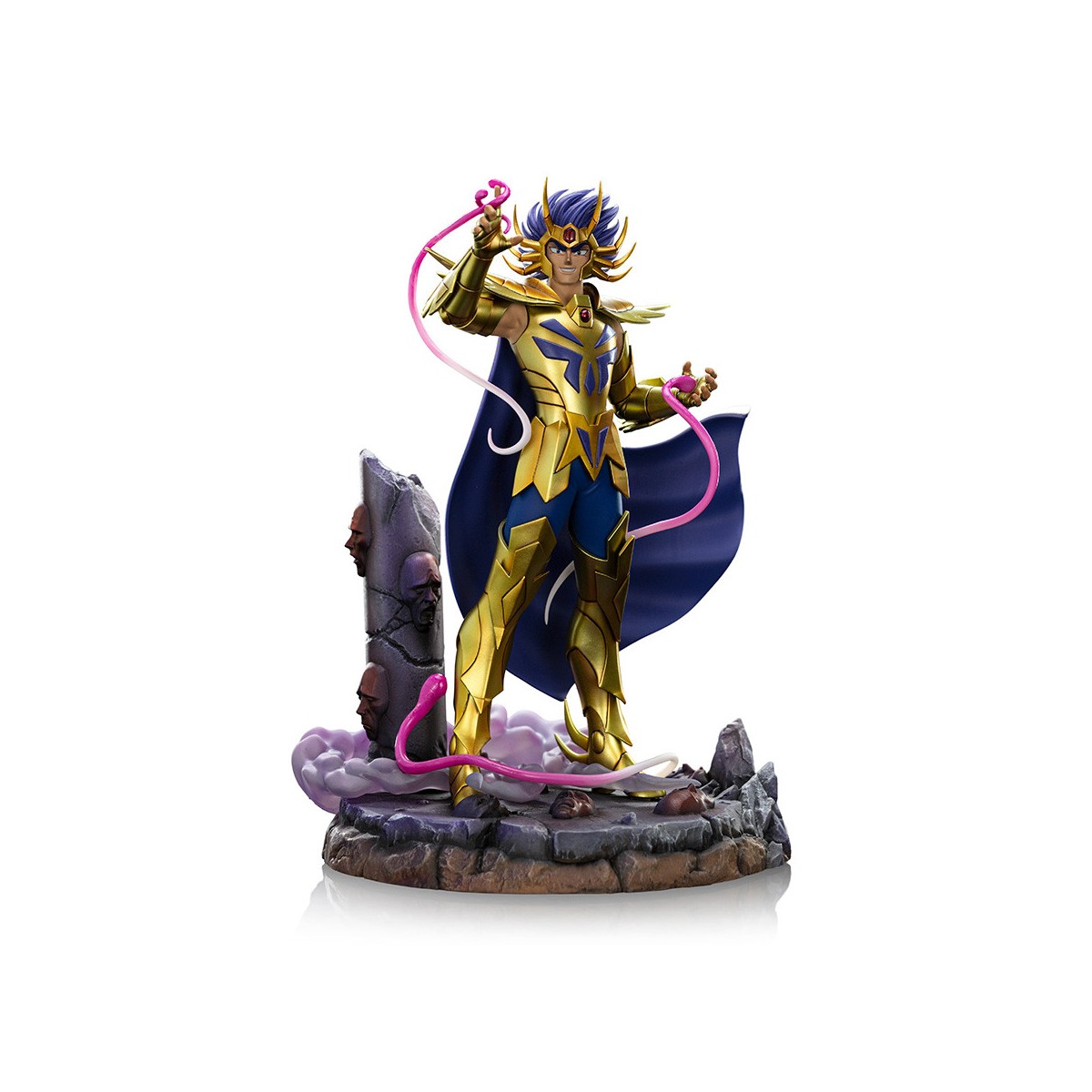 Iron Studios - Saint Seiya - Cancer Deathmask BDS Art Scale 1/10 - Knights of the Zodiac
