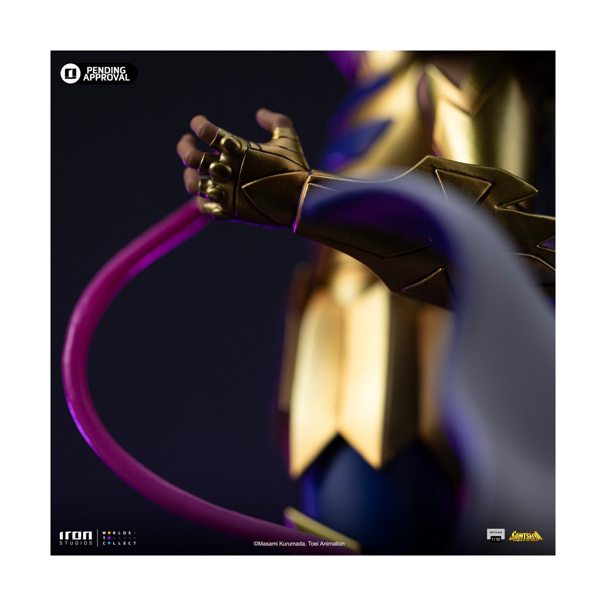 Iron Studios - Saint Seiya - Cancer Deathmask BDS Art Scale 1/10 - Knights of the Zodiac
