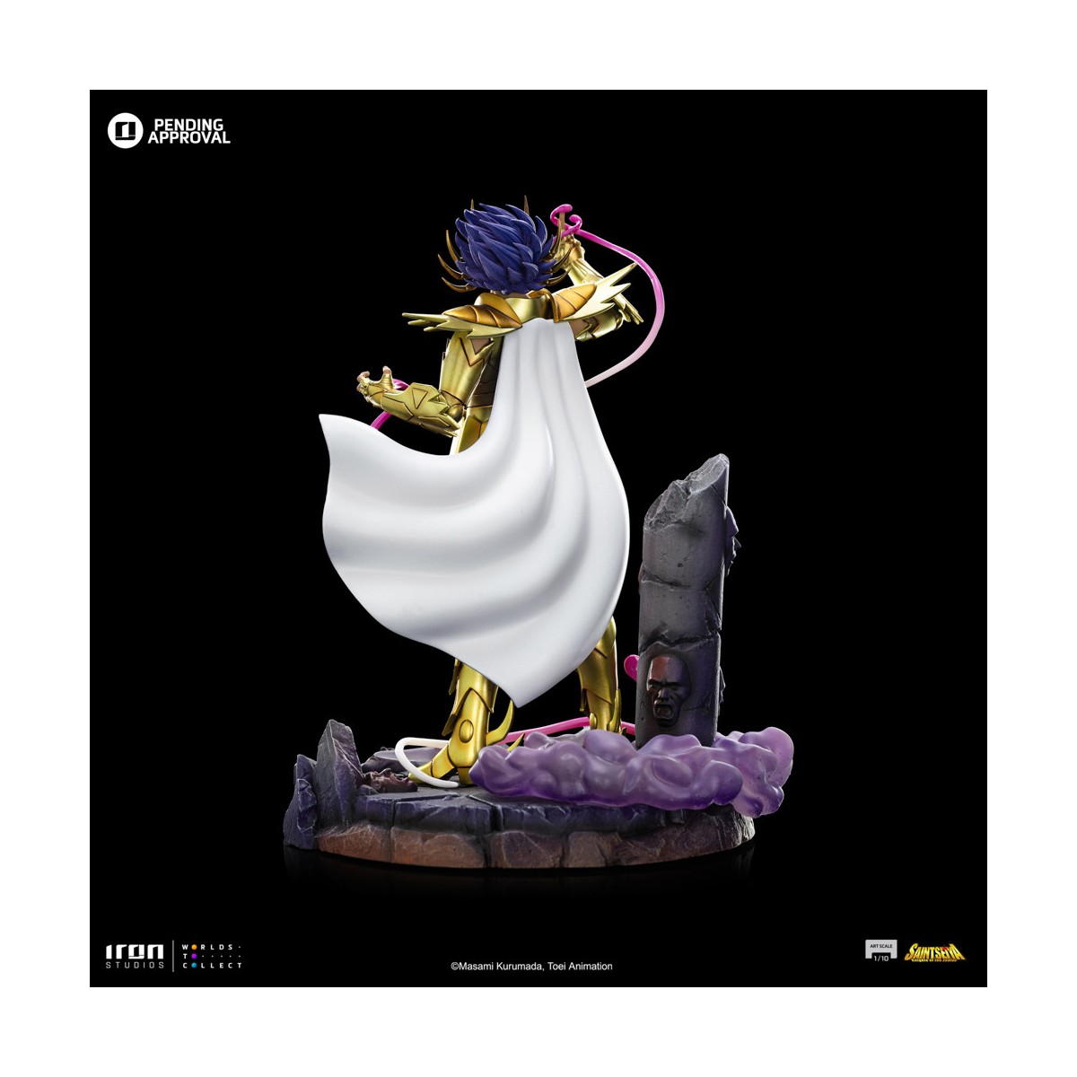 Iron Studios - Saint Seiya - Cancer Deathmask BDS Art Scale 1/10 - Knights of the Zodiac