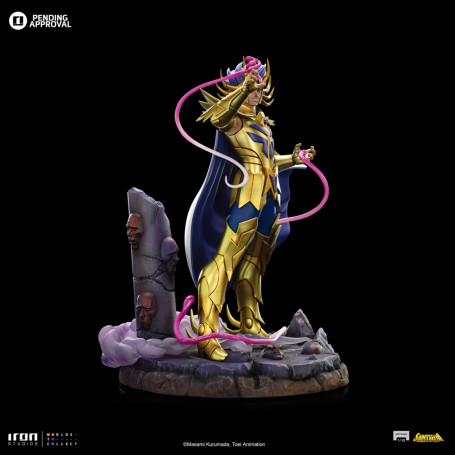 Iron Studios - Saint Seiya - Cancer Deathmask BDS Art Scale 1/10 - Knights of the Zodiac
