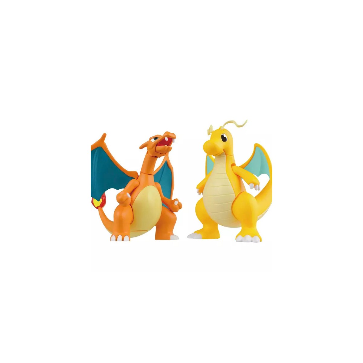 Bandai - Pokepla 43 - DRACAUFEU VS DRACOLOSSE Model Kit Pokemon - Pokemon Select series