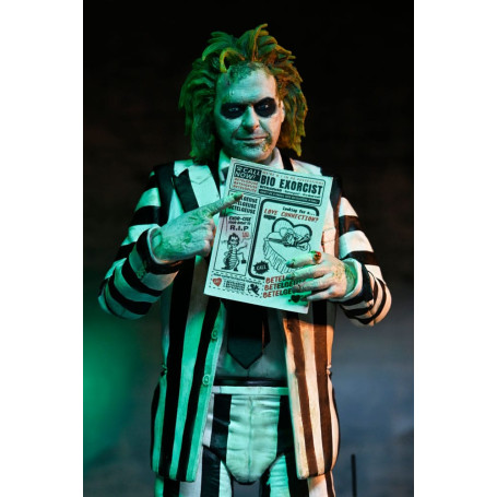 Neca BeetleJuice Beetlejuice - Ultimate Striped Suit Beetlejuice