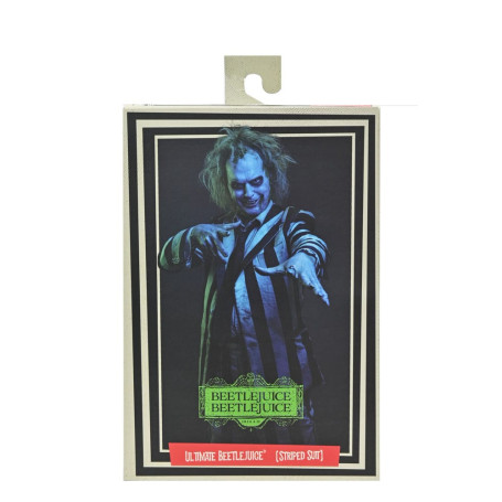 Neca BeetleJuice Beetlejuice - Ultimate Striped Suit Beetlejuice