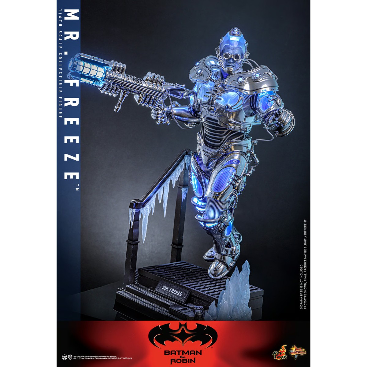 Hot Toys - MR. FREEZE Deluxe Version - Batman & Robin MMS 1/6