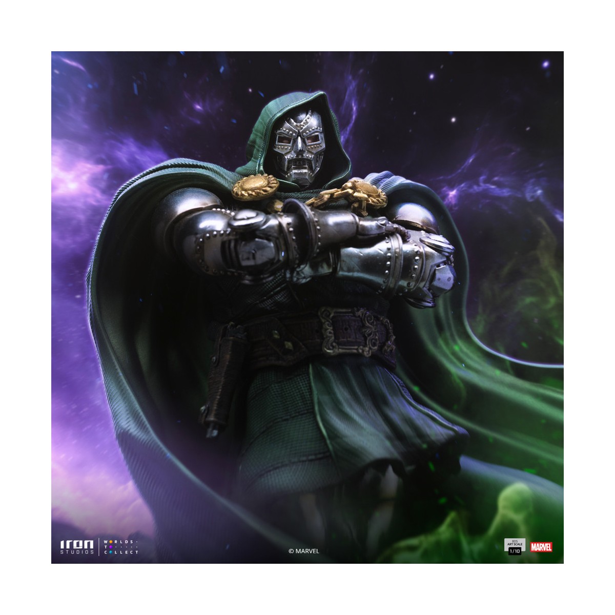 Iron Studios Marvel - DR. Doom 1/10 BDS Art Scale - Infinity Gauntlet Diorama