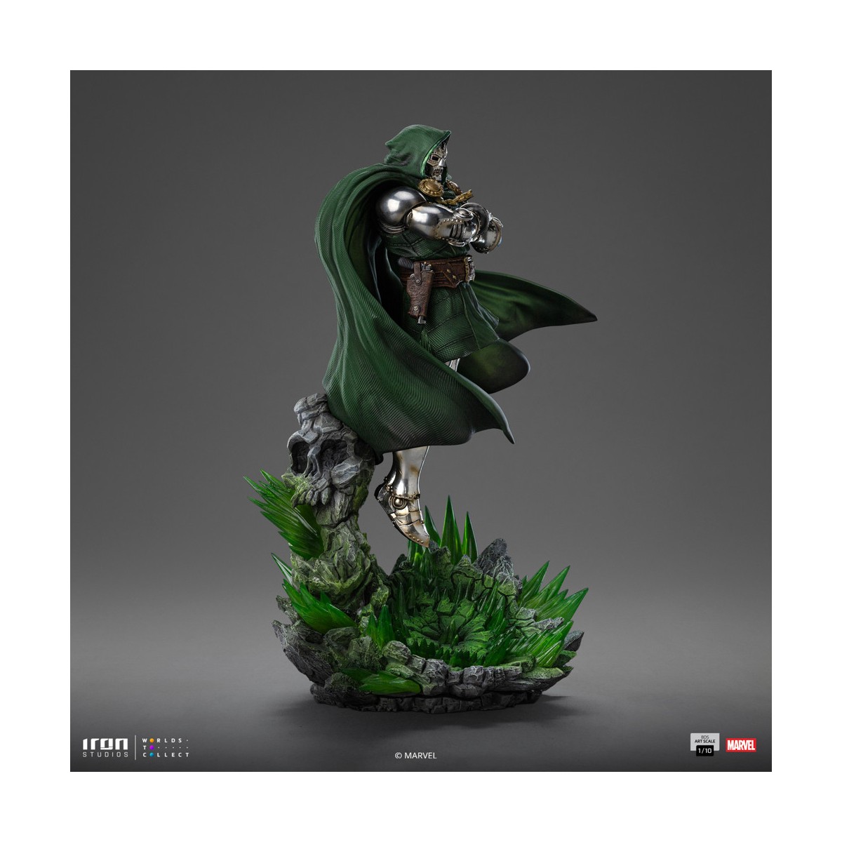 Iron Studios Marvel - DR. Doom 1/10 BDS Art Scale - Infinity Gauntlet Diorama