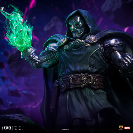 Iron Studios Marvel - DR. Doom 1/10 Deluxe Art Scale - Infinity Gauntlet Diorama