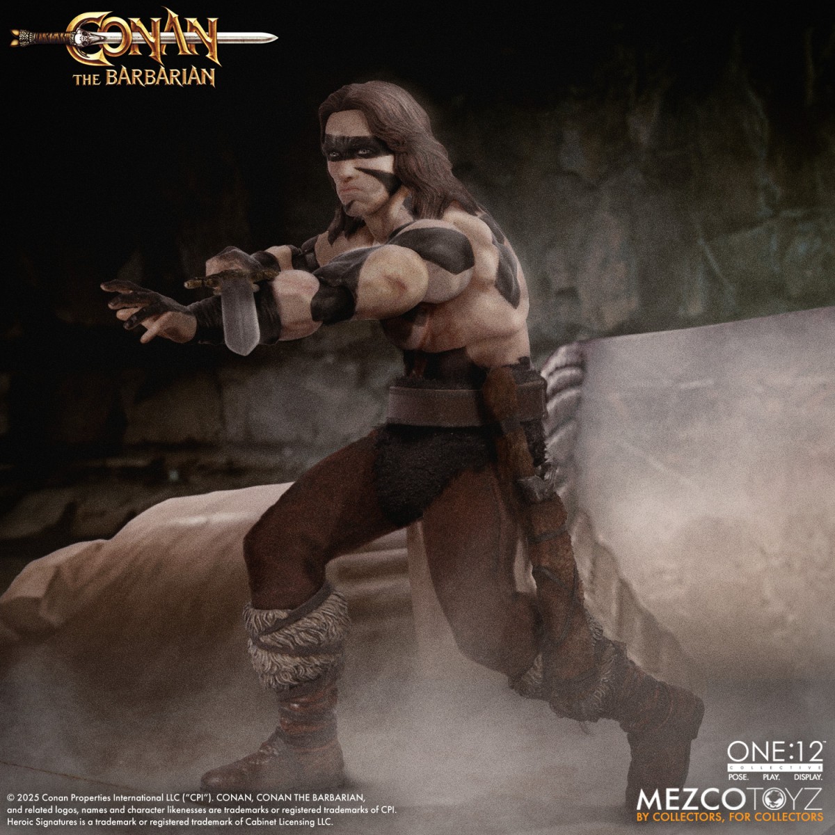 Mezco - One 12 - Conan the Barbarian War Paint Edition - 1/12