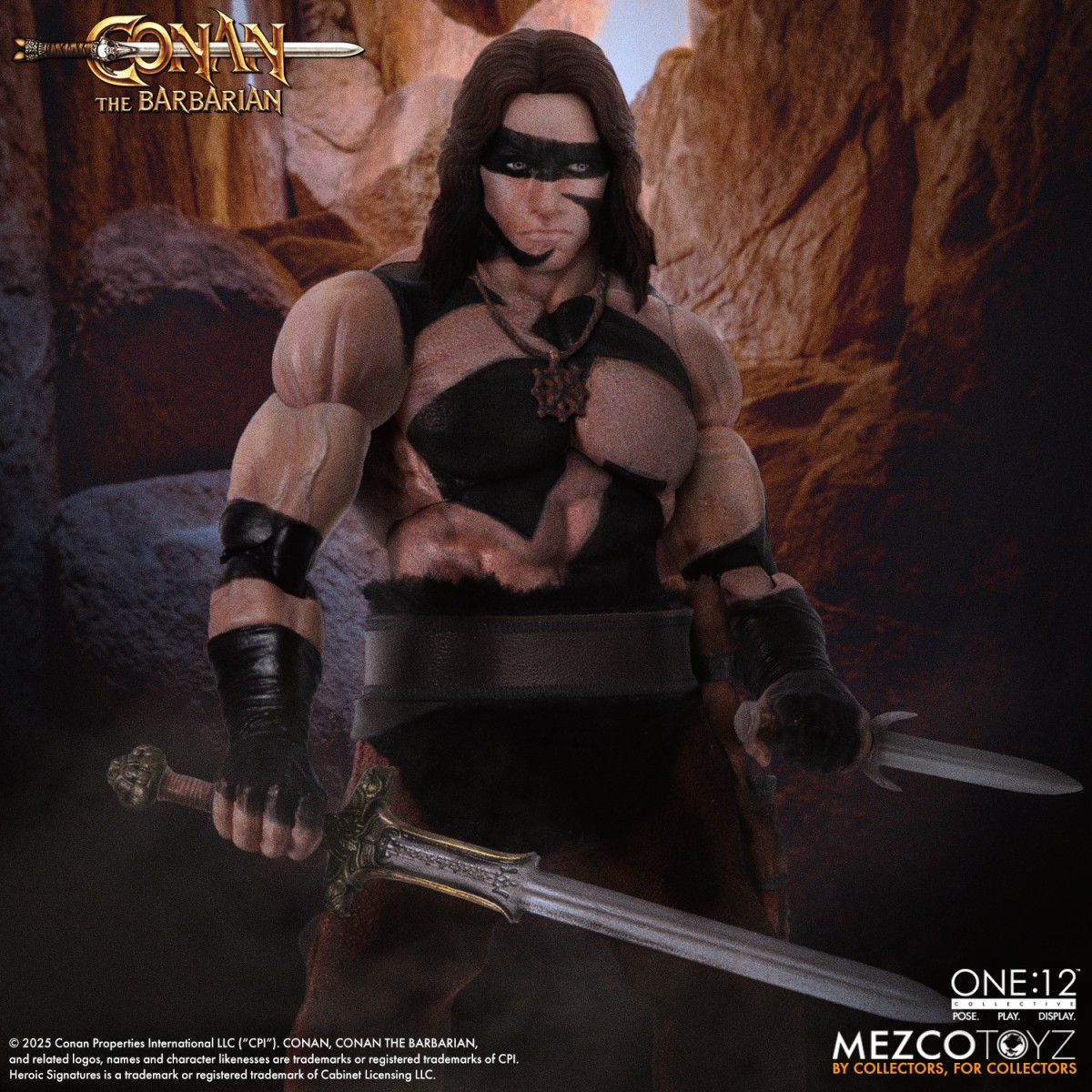 Mezco - One 12 - Conan the Barbarian War Paint Edition - 1/12