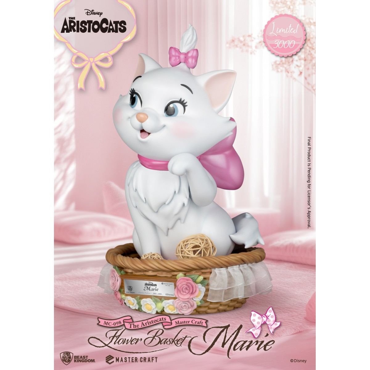 Beast Kingdom Disney - Master Craft - Flower Basket Marie - Les Aristochats