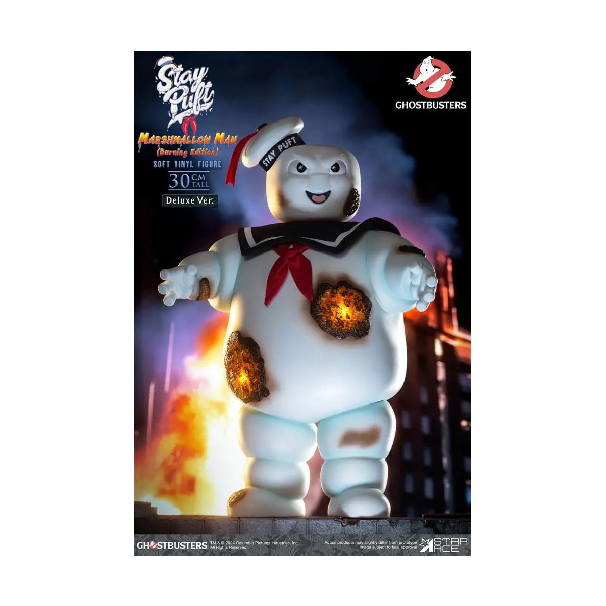 Star Ace - Stay Puft Marshmallow Man Burning Deluxe Edition - Ghostbusters