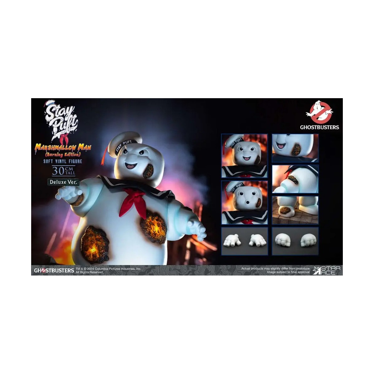 Star Ace - Stay Puft Marshmallow Man Burning Deluxe Edition - Ghostbusters