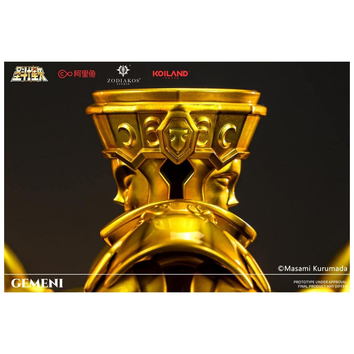 Zodiakos Studio - Gemini Cloth - Totem des Gemeaux 1/6 - Saint Seiya - Knights of the Zodiac Statue