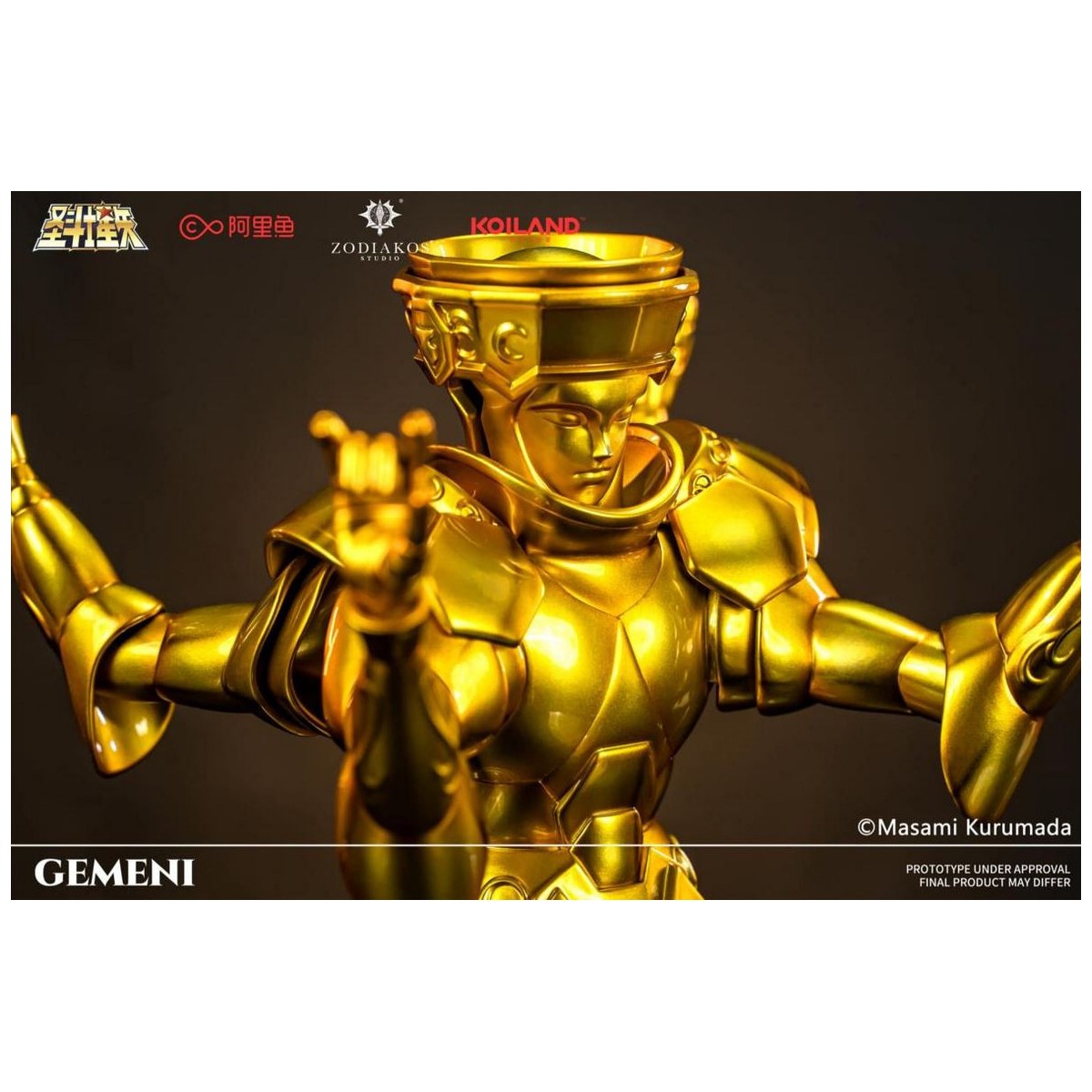 Zodiakos Studio - Gemini Cloth - Totem des Gemeaux 1/6 - Saint Seiya - Knights of the Zodiac Statue